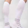 FITLEGS Sports Compression Socks White Back Side