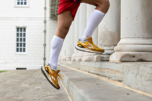 FITLEGS White Sports Compression Socks